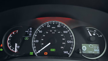 Lexus CT 200h dials