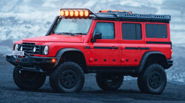 INEOS Grenadier Trialmaster X LETECH - front angled SUV