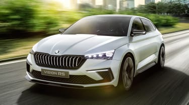 Skoda Vision RS concept - front
