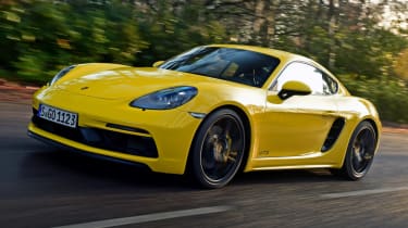 New Porsche Cayman GTS review - front quarter