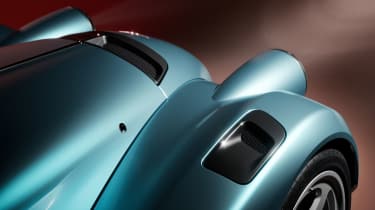 Morgan Supersport 400 - front detail