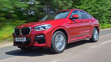 BMW X4 Mk2 - front tracking