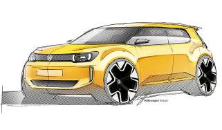 Volkswagen ID.EVERY 1 concept sketch - front 3/4