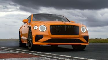 Bentley Flying Spur teaser - front tracking