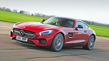 Mercedes-AMG GT S - front tracking