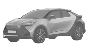 Toyota Small SUV patent image - front angled facing left