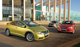 Honda Civic vs Focus and Golf