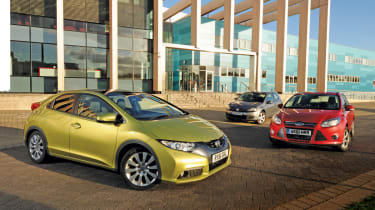 Honda Civic vs Focus and Golf