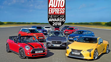 New Car Awards 2018 - header
