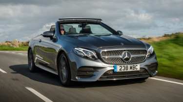 Mercedes E-Class Cabriolet - front tracking