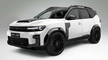 Dacia Bigster Redust Sport Weiss front angled