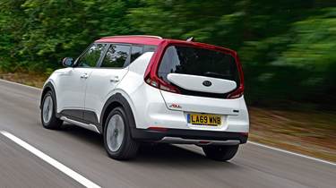 Kia Soul EV Mk3 - rear tracking