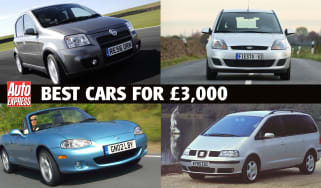 Best cars for under £3,000