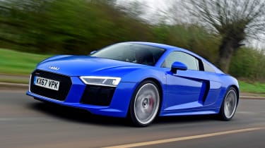 Audi R8 RWS - front