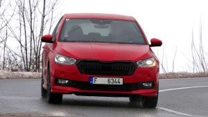 Skoda Fabia - front spy