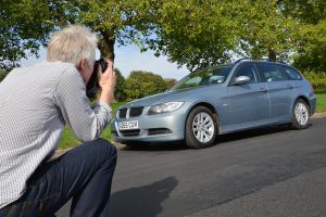How to photograph your car for sale - low angle