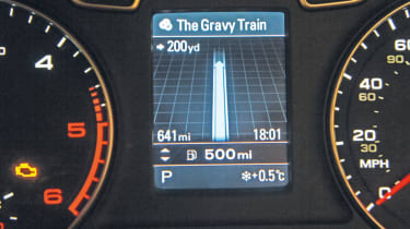 Audi Q3 dials