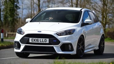 Ford Focus RS first UK drive - front cornering