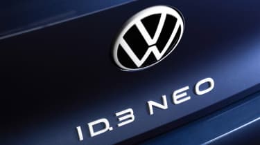 Volkswagen ID.3 Neo - rear badging angled