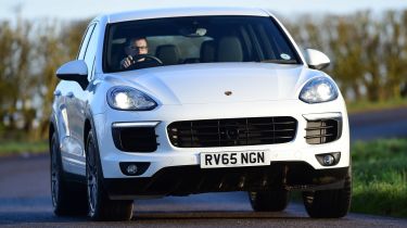 Porsche Cayenne - front driving