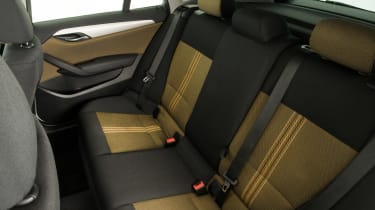 BMW X1 Mk1 - rear seats