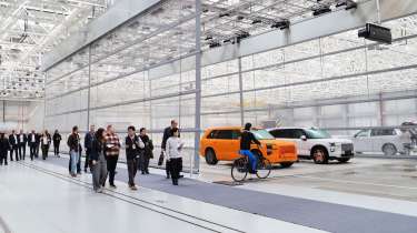 Geely safety testing centre - crash test simulator