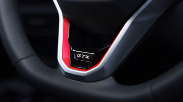 Volkswagen ID.4 GTX - steering wheel detail