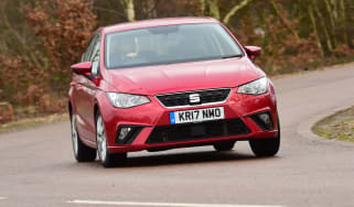 SEAT Ibiza long term test - second update front cornering