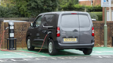 Toyota Proace City Electric - rear charging