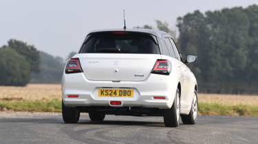 Suzuki Swift - rear cornering