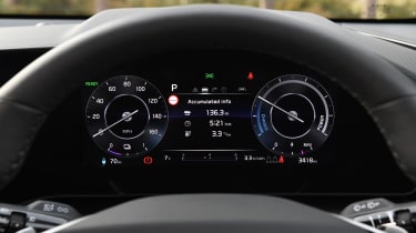 Kia Niro EV - dashboard screen