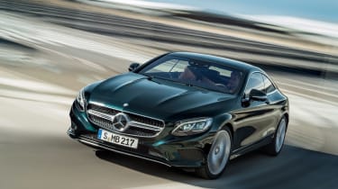 Mercedes S-Class Coupe - cornering