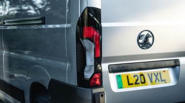 Vauxhall Movano Electric - tail light