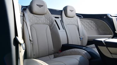 Bentley Continental GT Convertible - rear seats