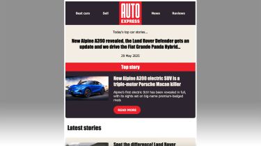 Auto Express newsletter May 2025