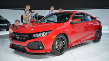 Honda Civic Si - LA Motor Show front