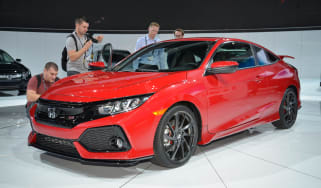 Honda Civic Si - LA Motor Show front