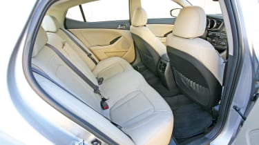 Kia Optima rear seats