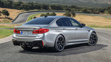 BMW M5 Competition - rear static
