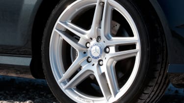 Mercedes C250 CGI Coupe wheel detail