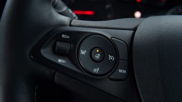 Vauxhall Corsa steering wheel controls