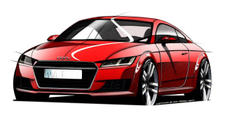 Audi TT official sketch