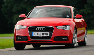 Audi A5 Coupe front cornering