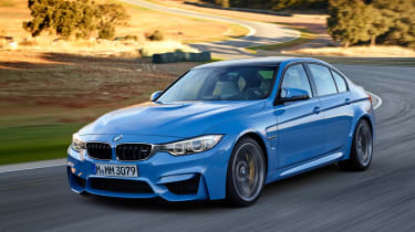 BMW M3 2014 front action