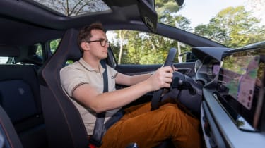 Tom Jervis in the SEAT Ibiza Anniversary Edition