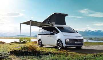 Hyundai Staria Camper Concept - front 3/4