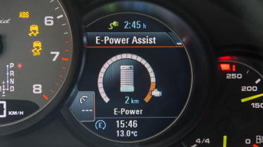 Porsche Panamera S E-Hybrid dials