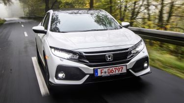 Honda Civic 2016 prototype - front tracking