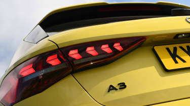 Audi A3 35 TFSI S tronic S line long termer - rear light