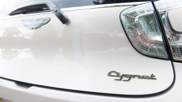 Searching for the Aston Martin Cygnet - rear detail